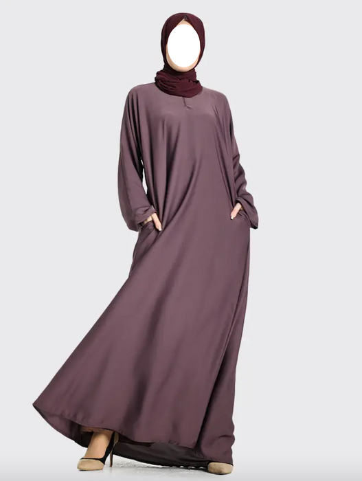 Basic Abaya Mauve
