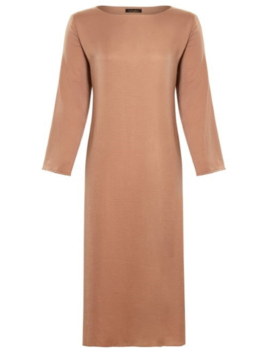 Slip Dress Gold - Full Sleeve