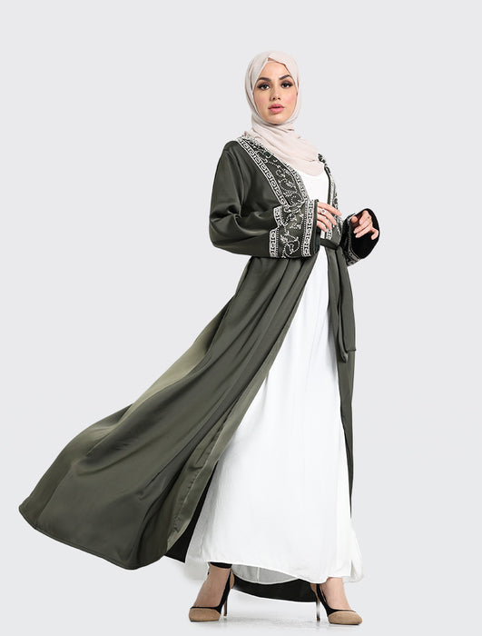 Zahra Kimono Khaki