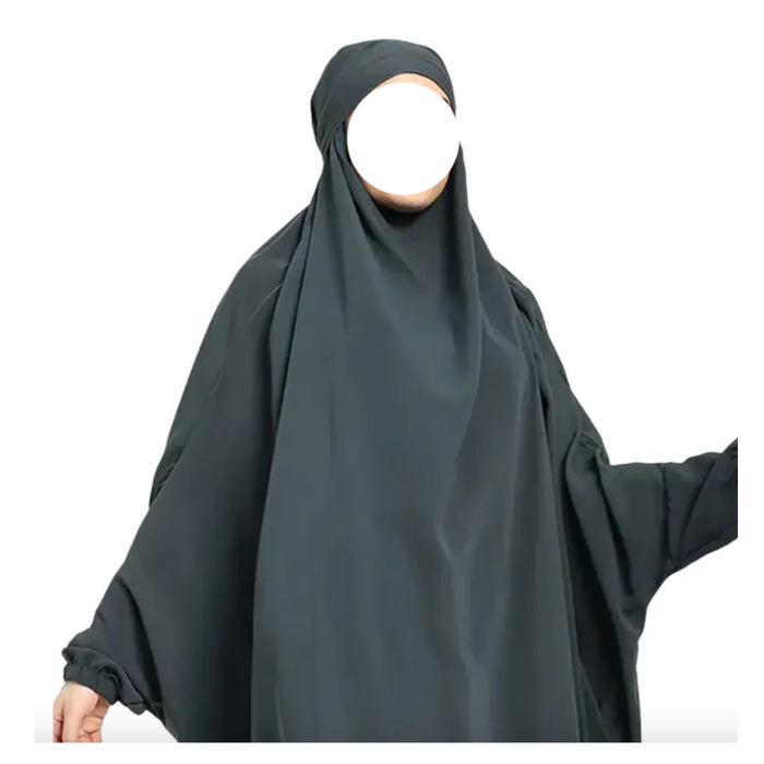 1 Piece Jilbab - Jade Green