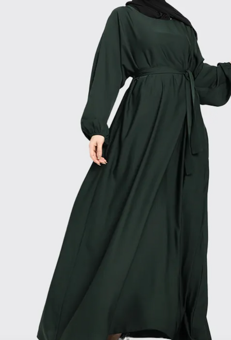 Essential Abaya Forest Green