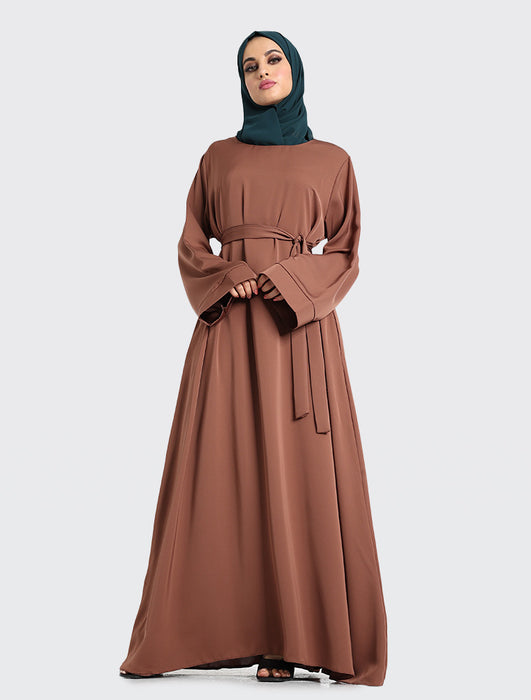 Plain Abaya Mocha