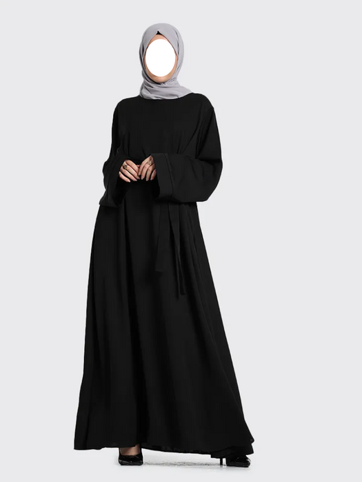 Plain Abaya Black