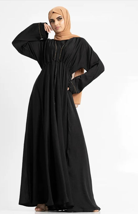 Empress Abaya Black