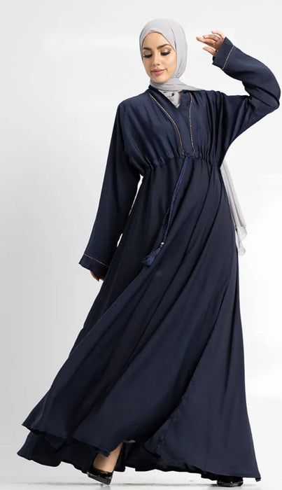 Empress Abaya Navy