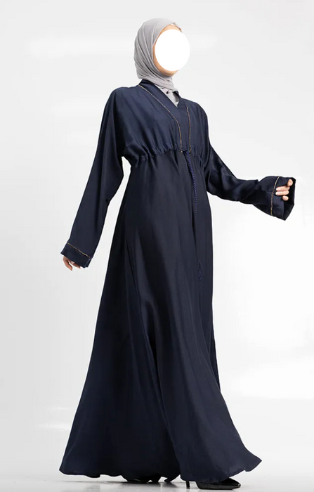 Empress Abaya Navy