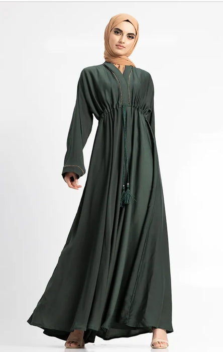 Empress Abaya Green