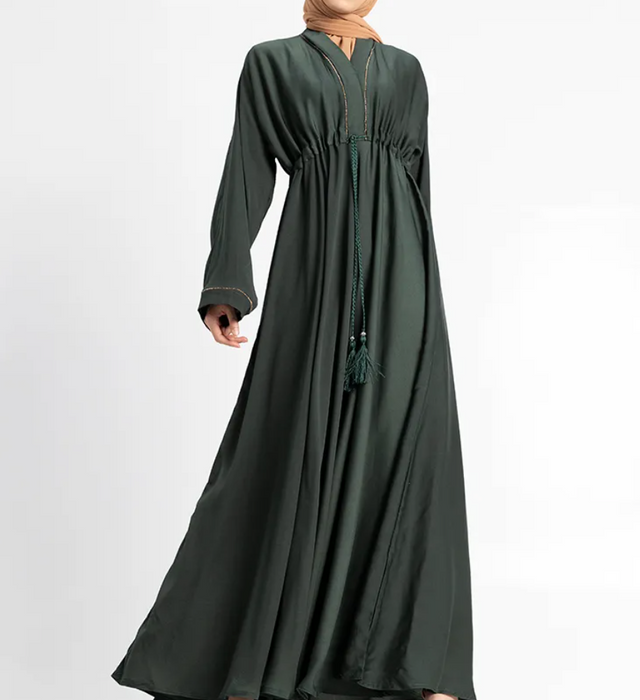 Empress Abaya Green