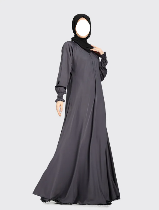 Maternity Abaya Grey