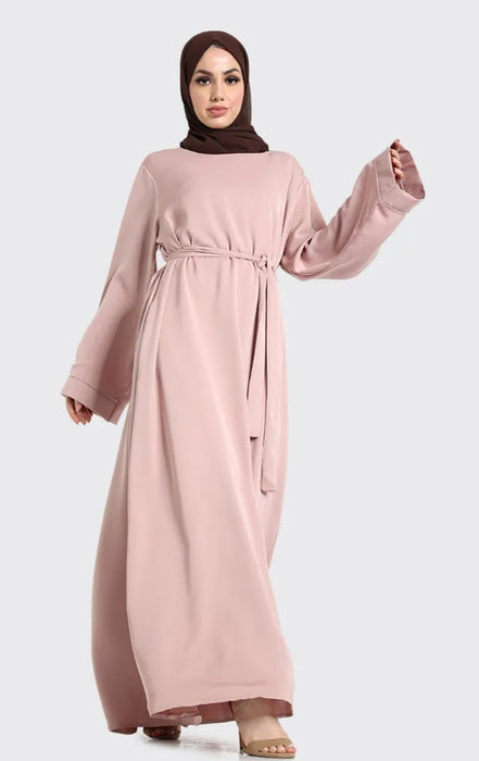 Plain Abaya Mink