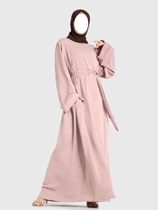 Plain Abaya Mink