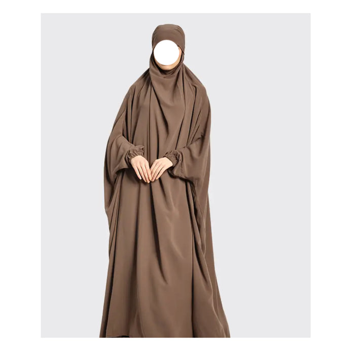 1 Piece Jilbab - Mocha