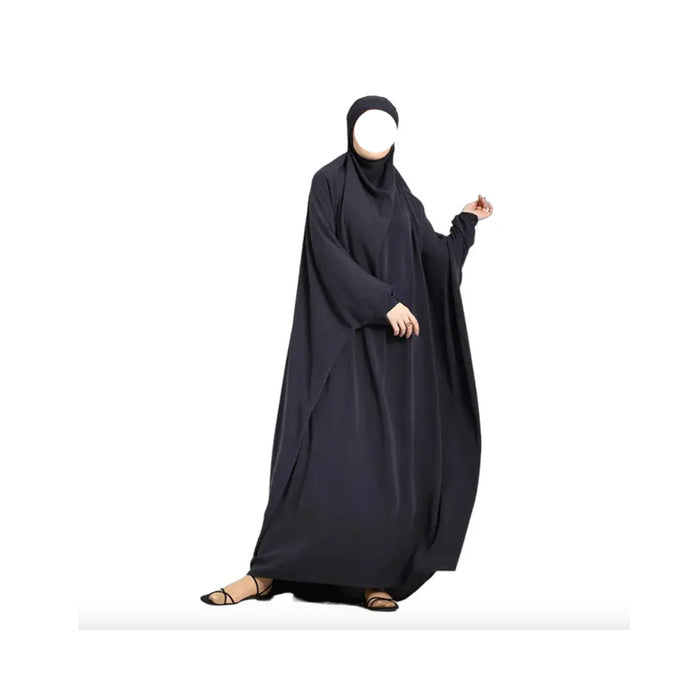 1 Piece Jilbab - Charcoal