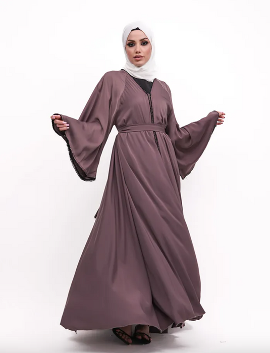 Makeba Pearl Abaya Mocha