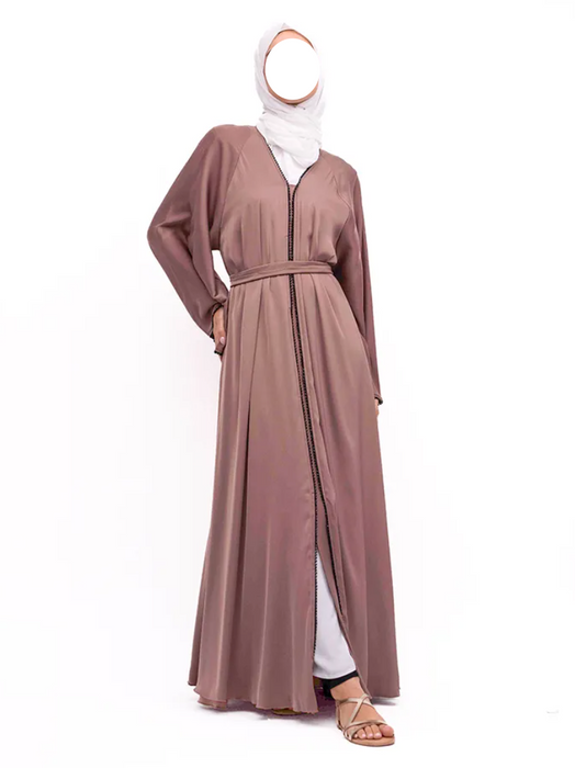 Makeba Pearl Abaya Mocha