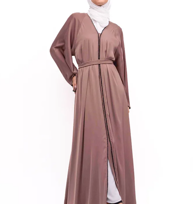 Makeba Pearl Abaya Mocha