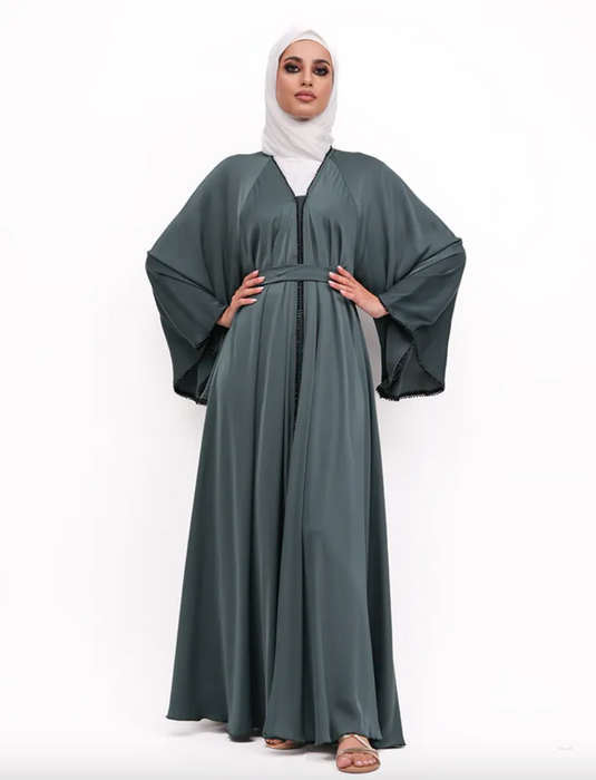 Makeba Pearl Abaya Sage