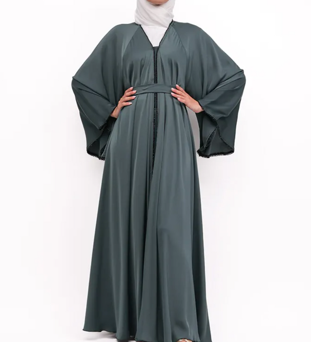 Makeba Pearl Abaya Sage