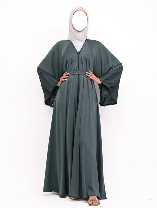 Makeba Pearl Abaya Sage
