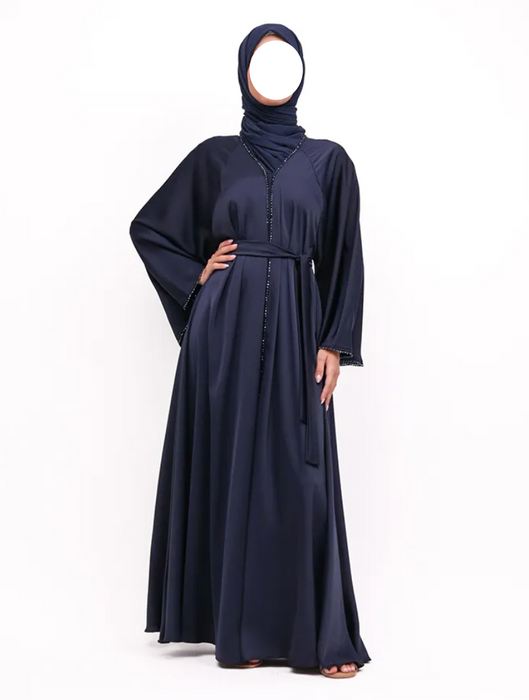 Makeba Pearl Abaya Blue