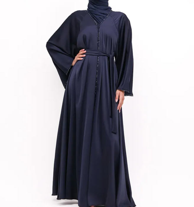 Makeba Pearl Abaya Blue