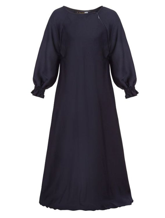 Children Umbrella Abaya - Navy