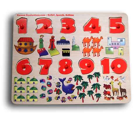 English Number Board