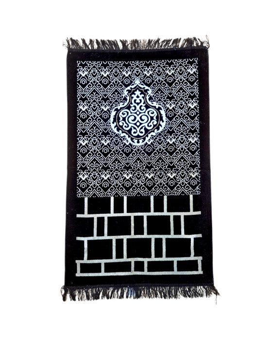 Kaaba Motif Prayer Mat