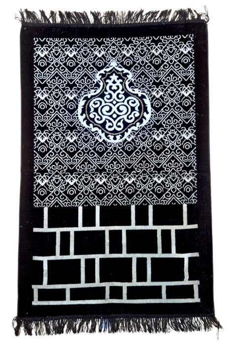 Kaaba Motif Prayer Mat