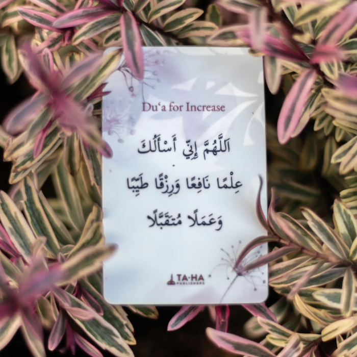Dua for Increase Card
