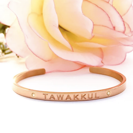Cuff Bangle (Rose Gold) Tawakkul - Reliance