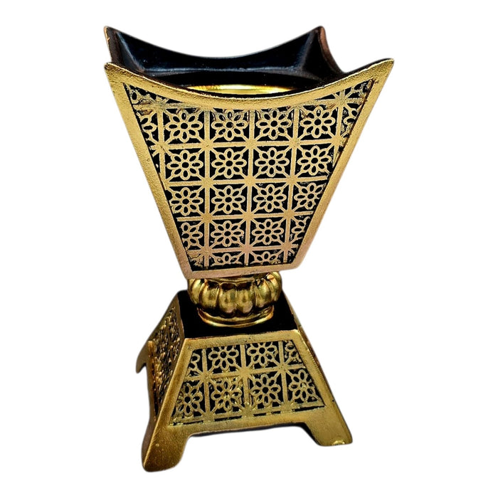 Bakhoor Burner - (Gooas) Metal Gold