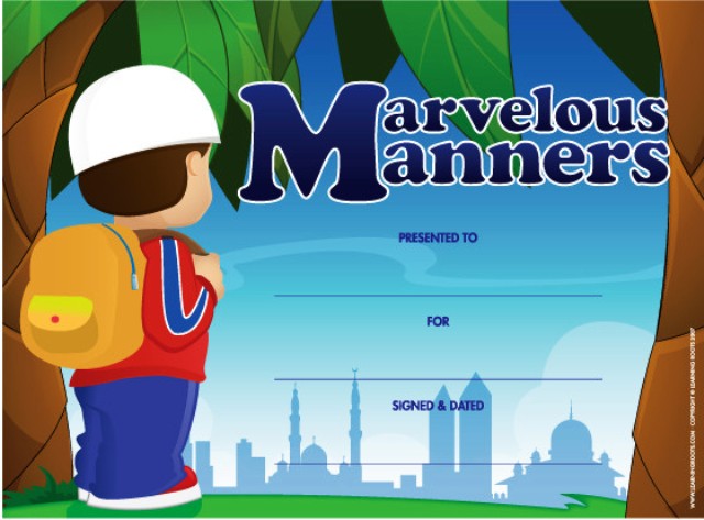 Marvellous Manners (25 Pack - A4)