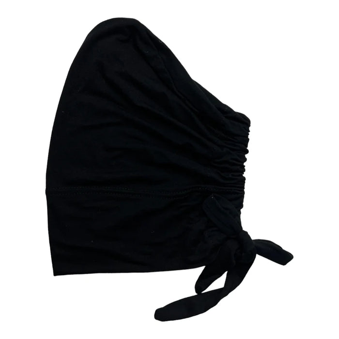 Blackstone: Tie-Back Bonnet (Black)