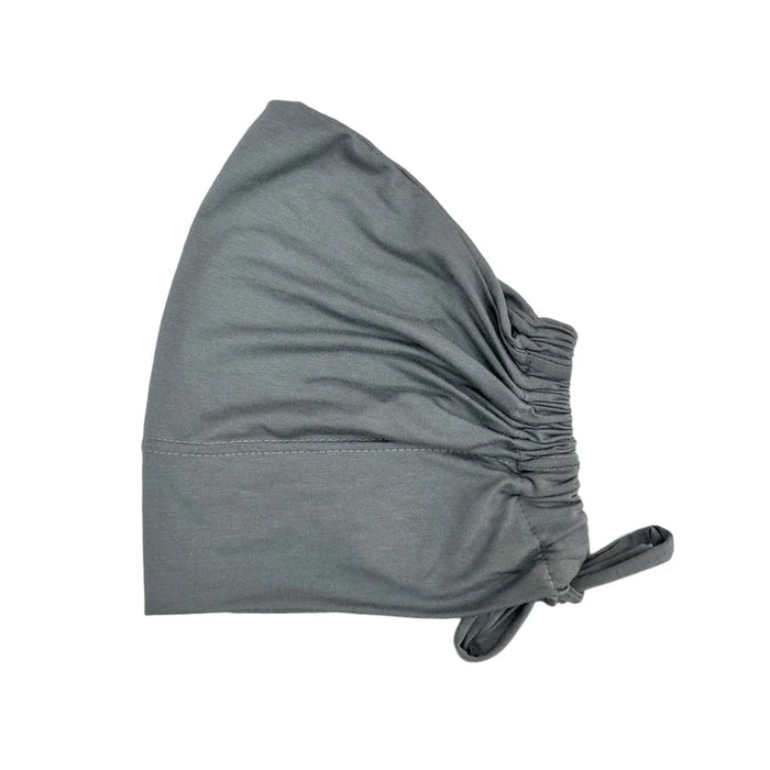 Blackstone: Tie-Back Bonnet (Dark Grey)