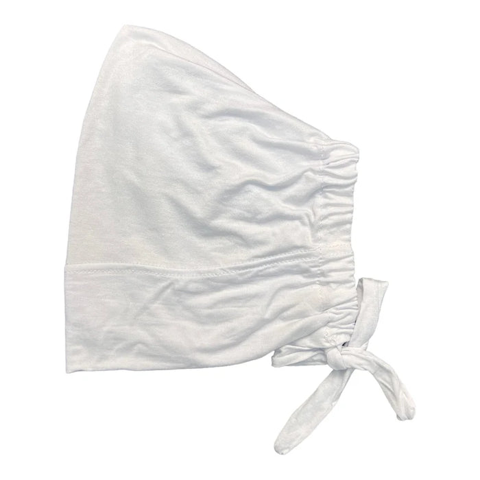 Blackstone: Tie-Back Bonnet (White)