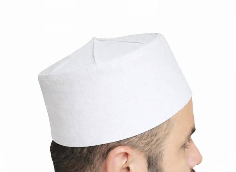 Kubbeli Soft Turban Hat (White)