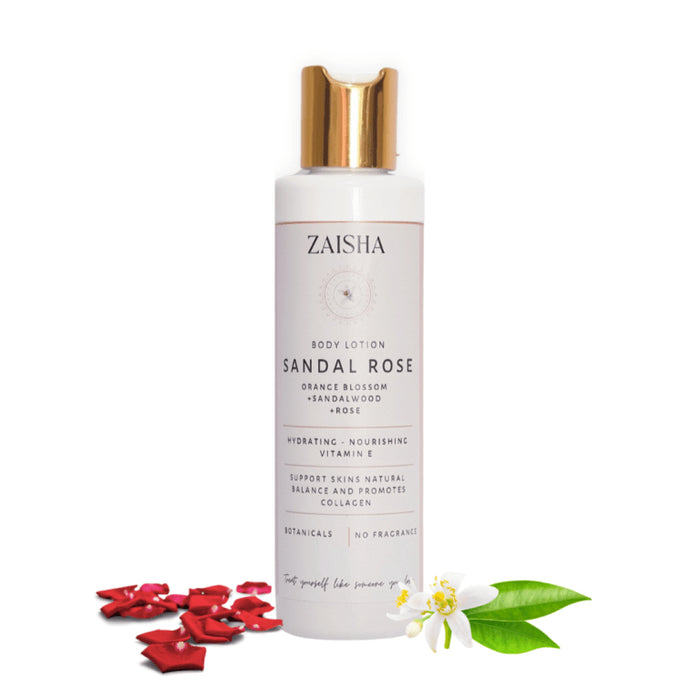 Zaisha: Sandal Rose Lotion
