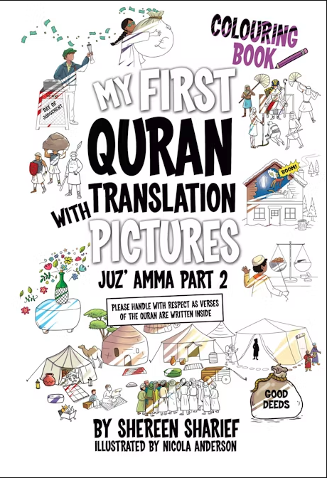 My First Quran with Pictures Juz'Amma Part 2 (Colouring Book)
