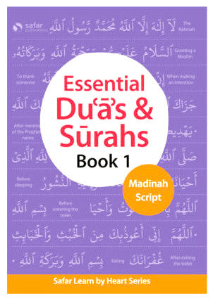 Safar - Essential Duas & Surahs (Book 1) Madinah Script