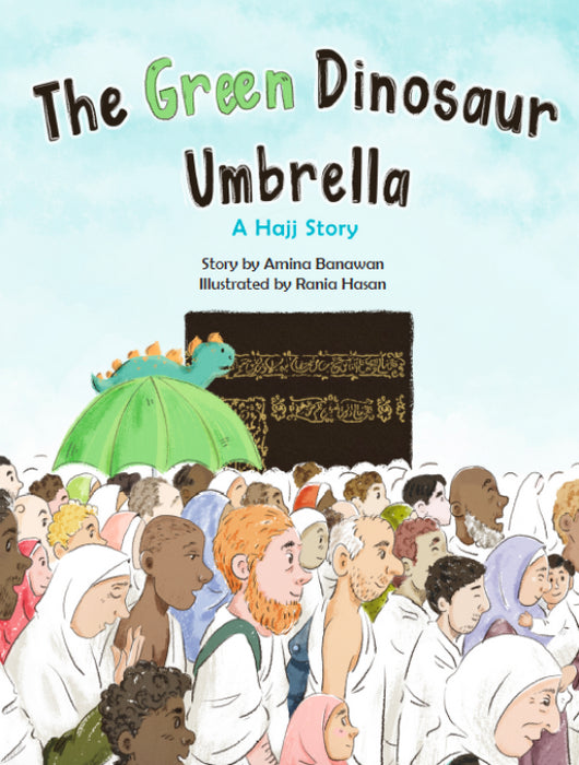 The Green Dinosaur Umbrella