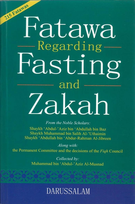 Fatawa regarding fasting and zakah