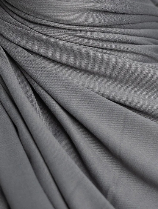 Soft Jersey scarf - Dark Grey