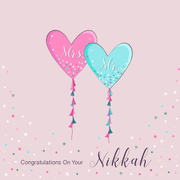 Congratulations on your Nikkah Card (BJ05)