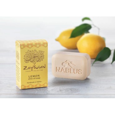 Zaytoun : Nablus Olive Oil Soap - Lemon