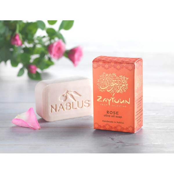 Zaytoun : Nablus Olive Oil Soap - Rose