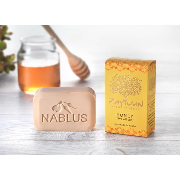 Zaytoun : Nablus Olive Oil Soap - Honey