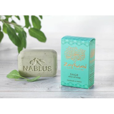 Zaytoun : Nablus Olive Oil Soap - Sage