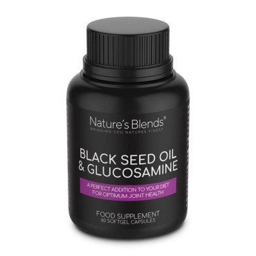 Natures Blends : Black Seed Oil & Natural Glucosamine Capsules