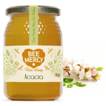 Bee Mercy : Raw Acacia Honey 500g